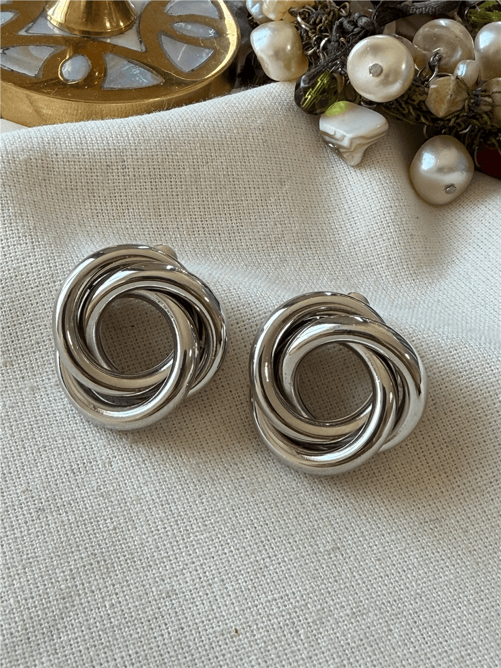 Silver Döngü Küpe