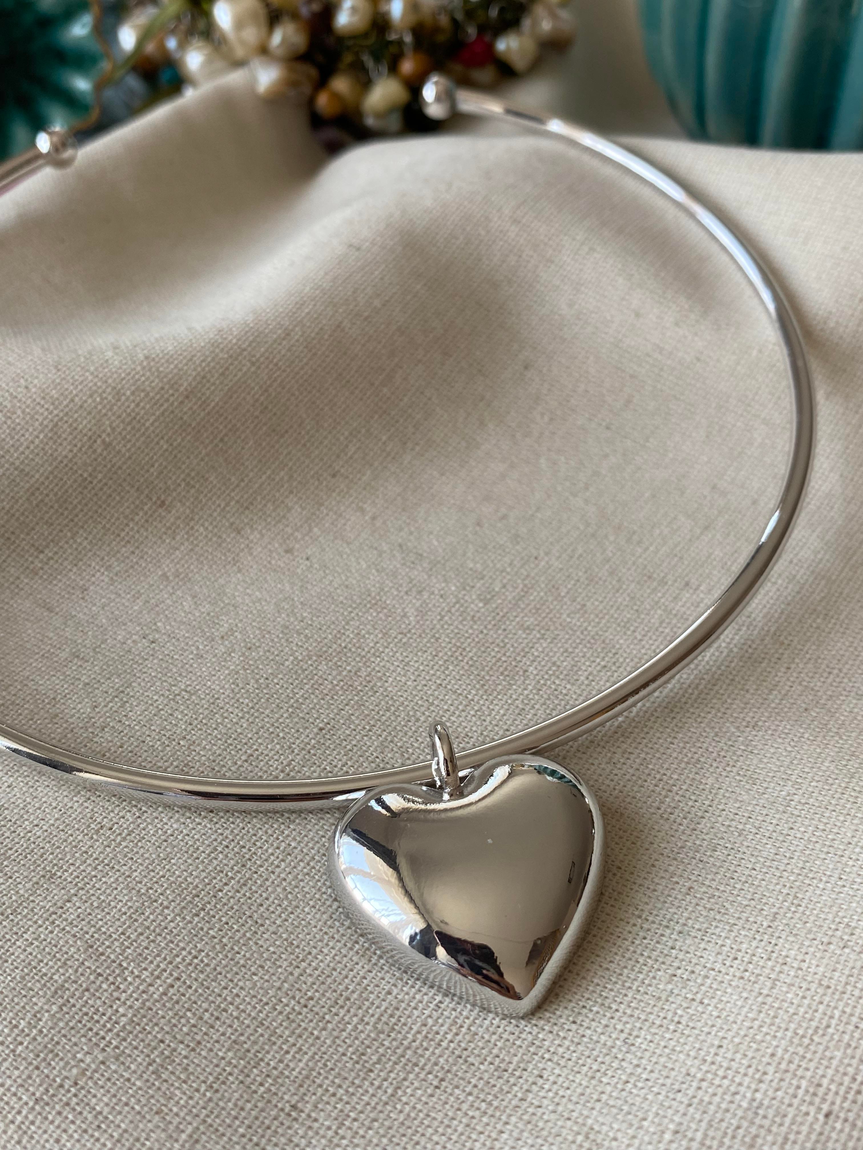 Silver Kalp Choker Kolye