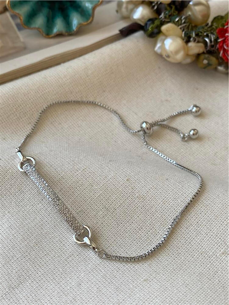 Silver Künye Tasarım Asansör Bileklik