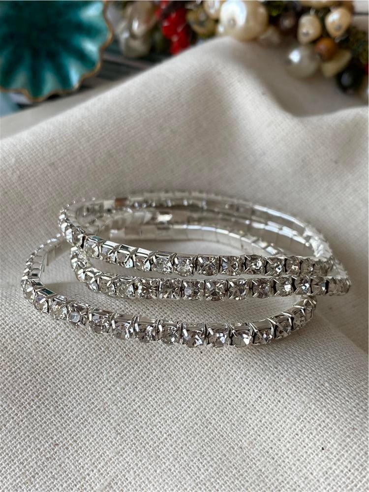 Silver Suyolu Esnek Bileklik