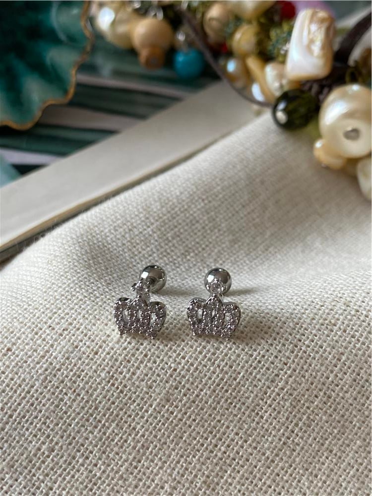Taşlı Crown Piercing