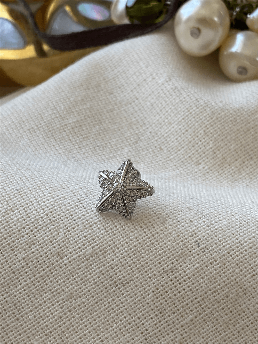 Taşlı Denizyıldızı Piercing