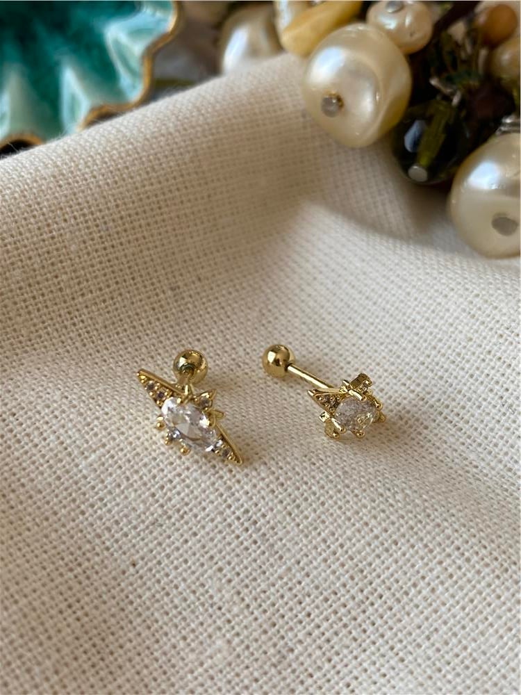 Taşlı Mekik Piercing