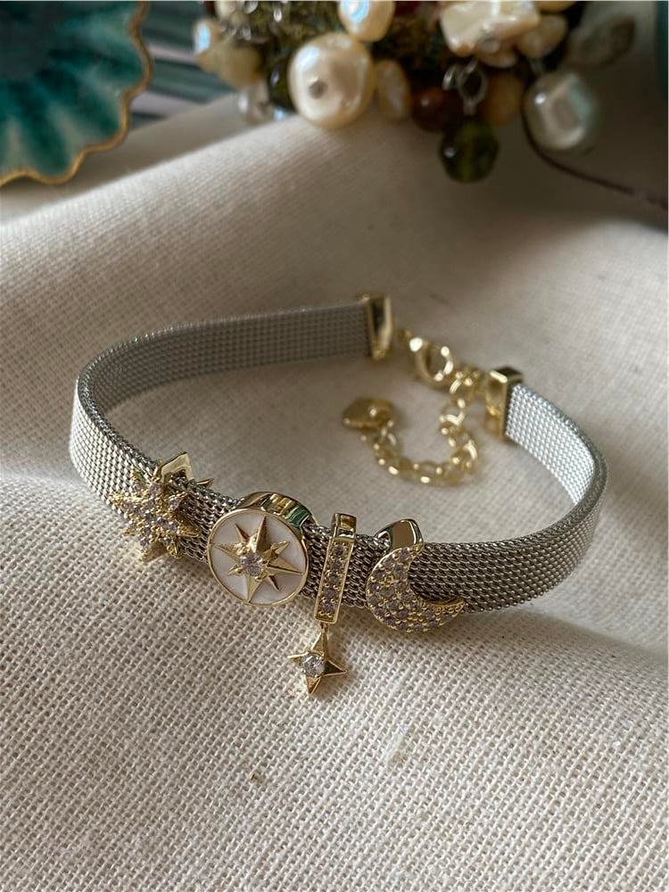 Taşlı Sky Bileklik