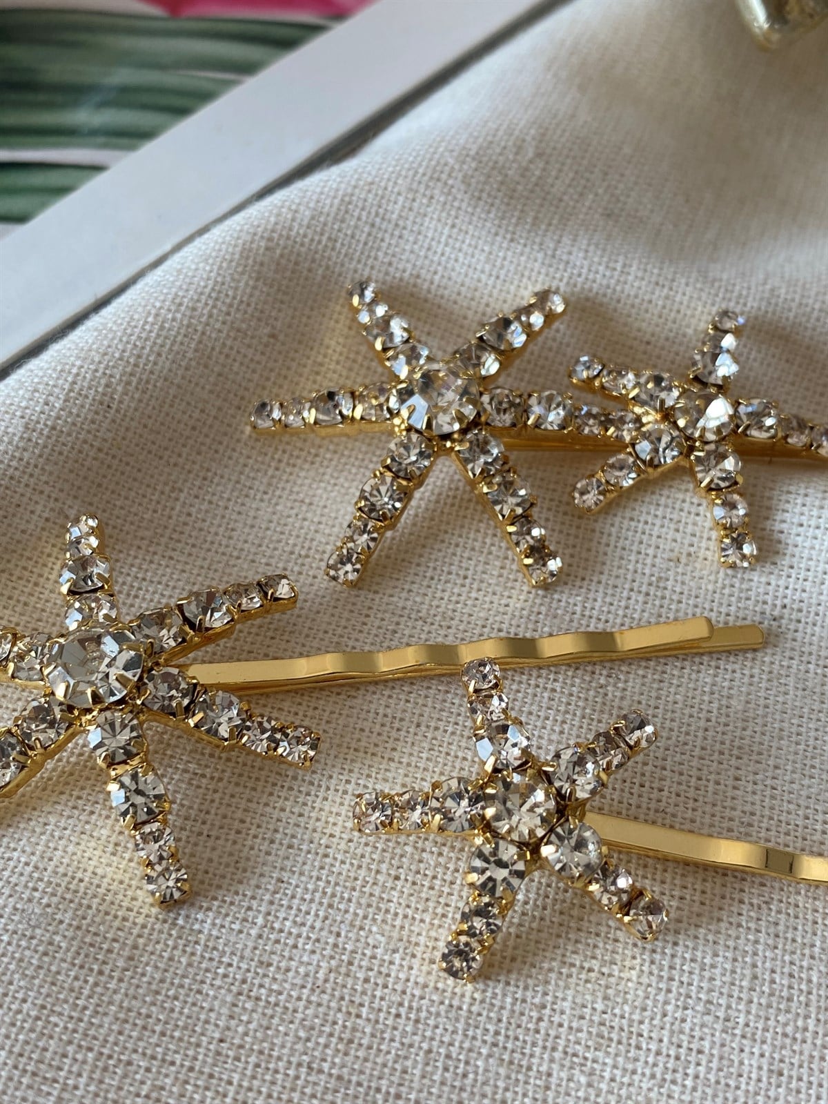 Taşlı Yıldız Toka Set