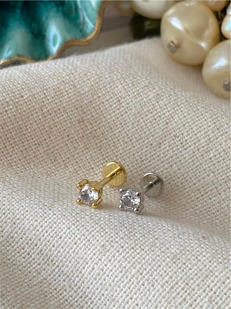 Tektaş Piercing Küpe