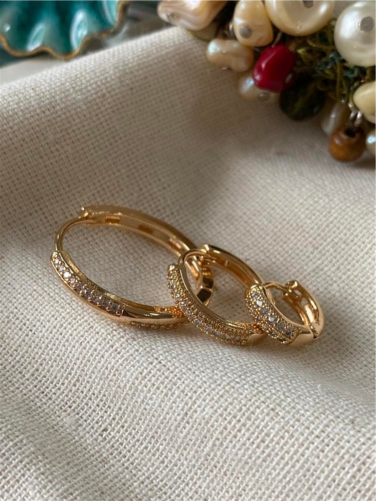 Üçlü Bangle Küpe