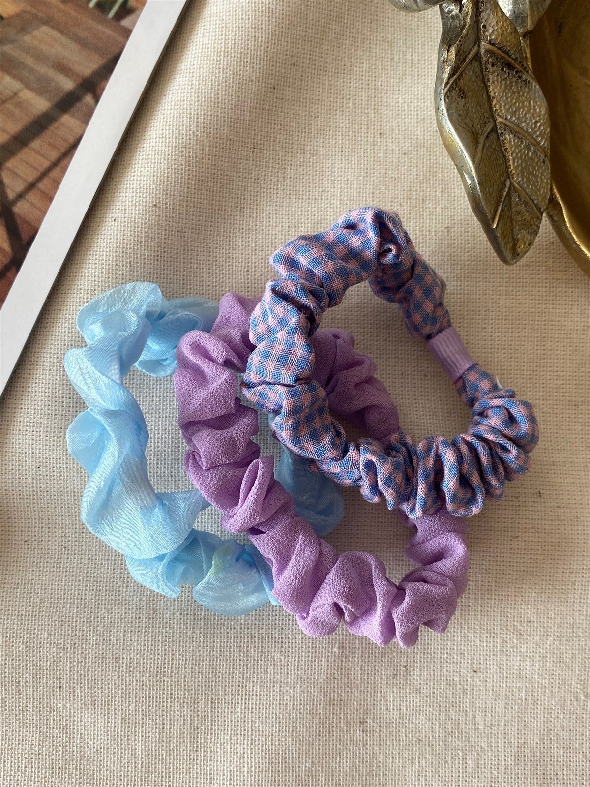Üçlü Mavi Mor Toka
