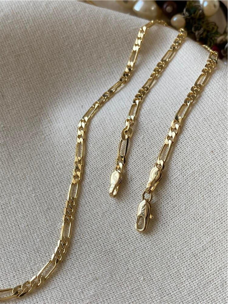 VIP 14K 55 cm İnce Figaro Zincir Kolye