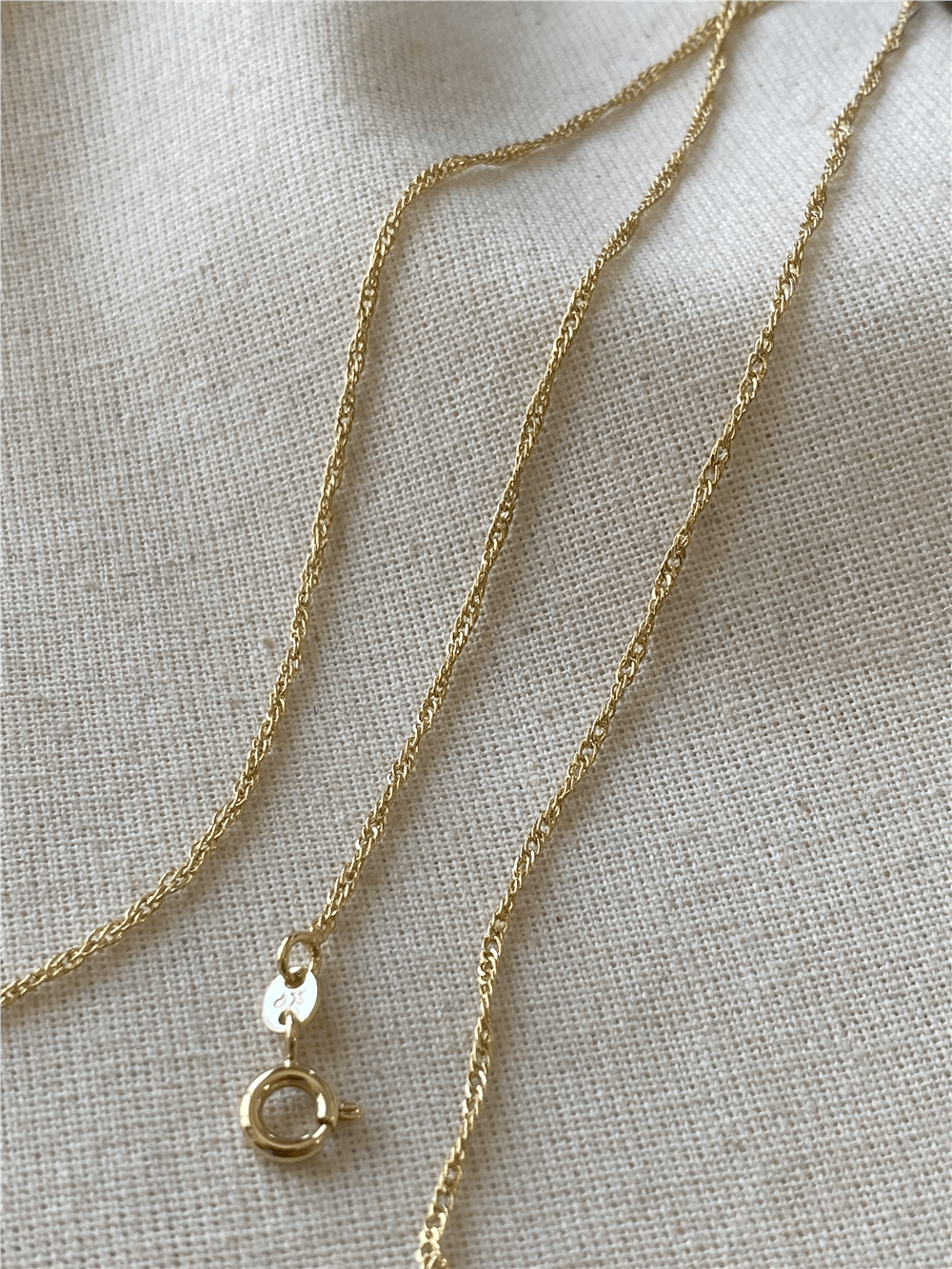 VIP 14K 60 cm Sarmal Zincir Kolye