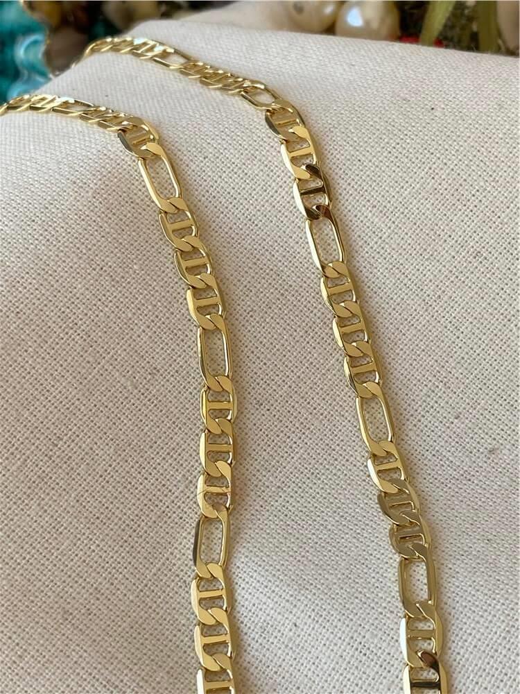 VIP 14K Antik Zincir Kolye