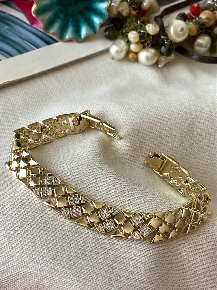 VIP 14K Baklava Model Bileklik