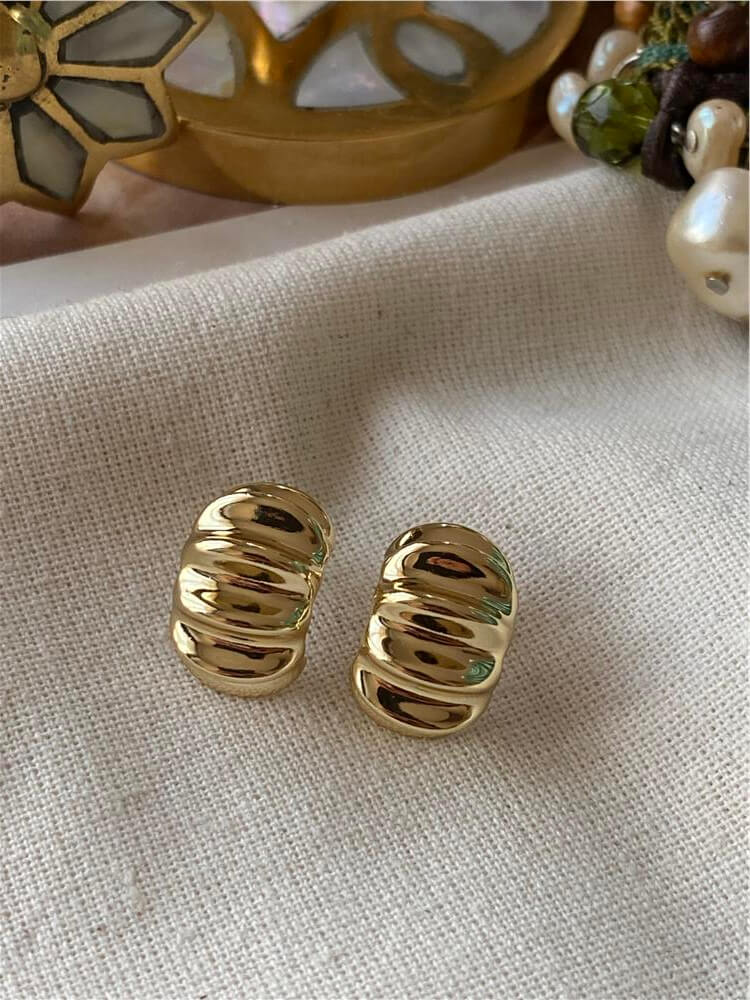 VIP 14K Bombeli Mini Küpe