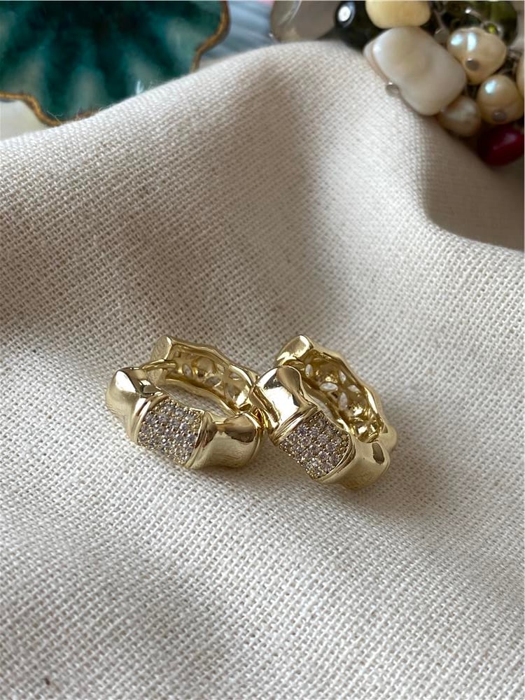 VIP 14K Bone Küpe