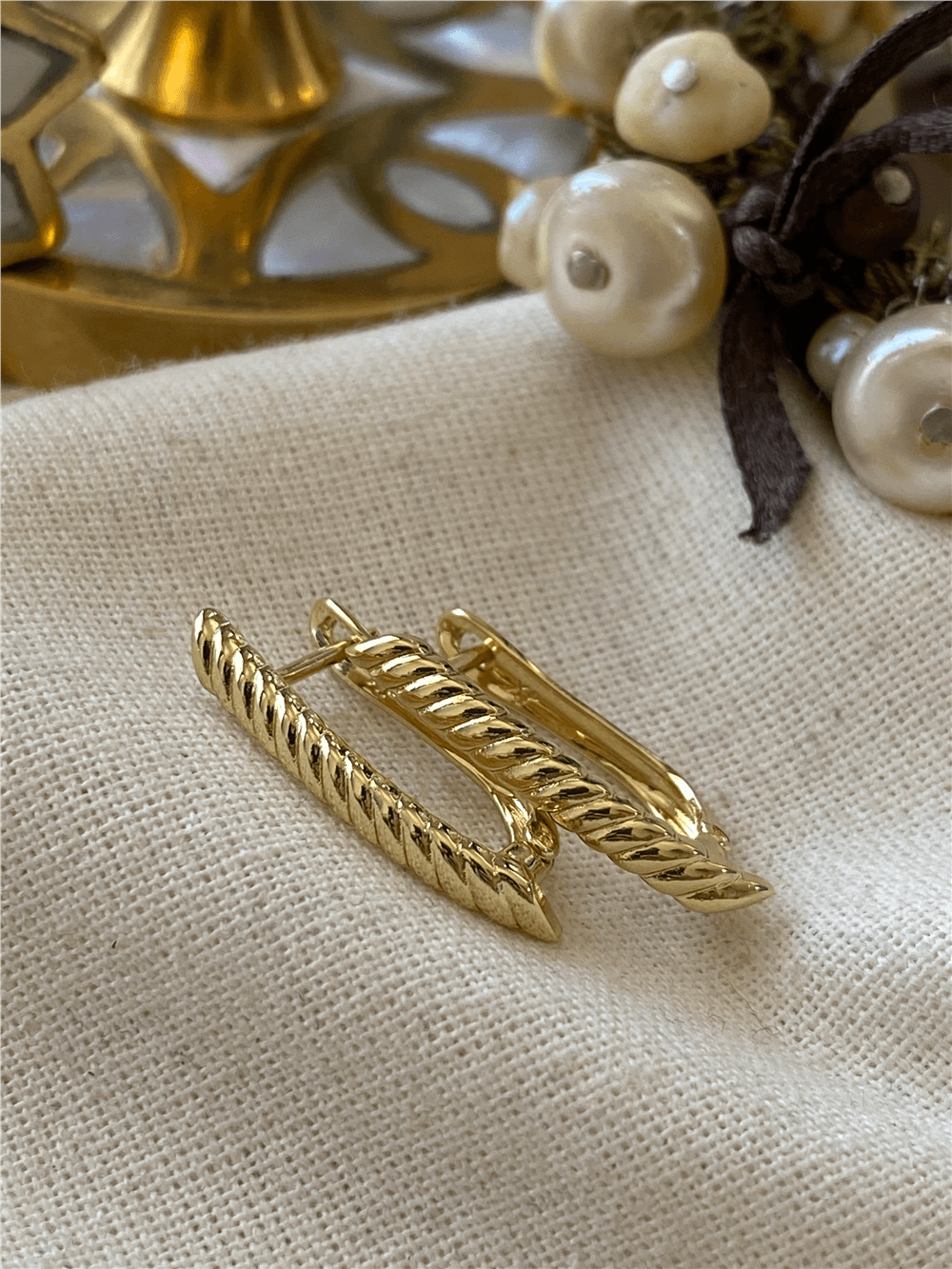 VIP 14K Burgu Model Küpe