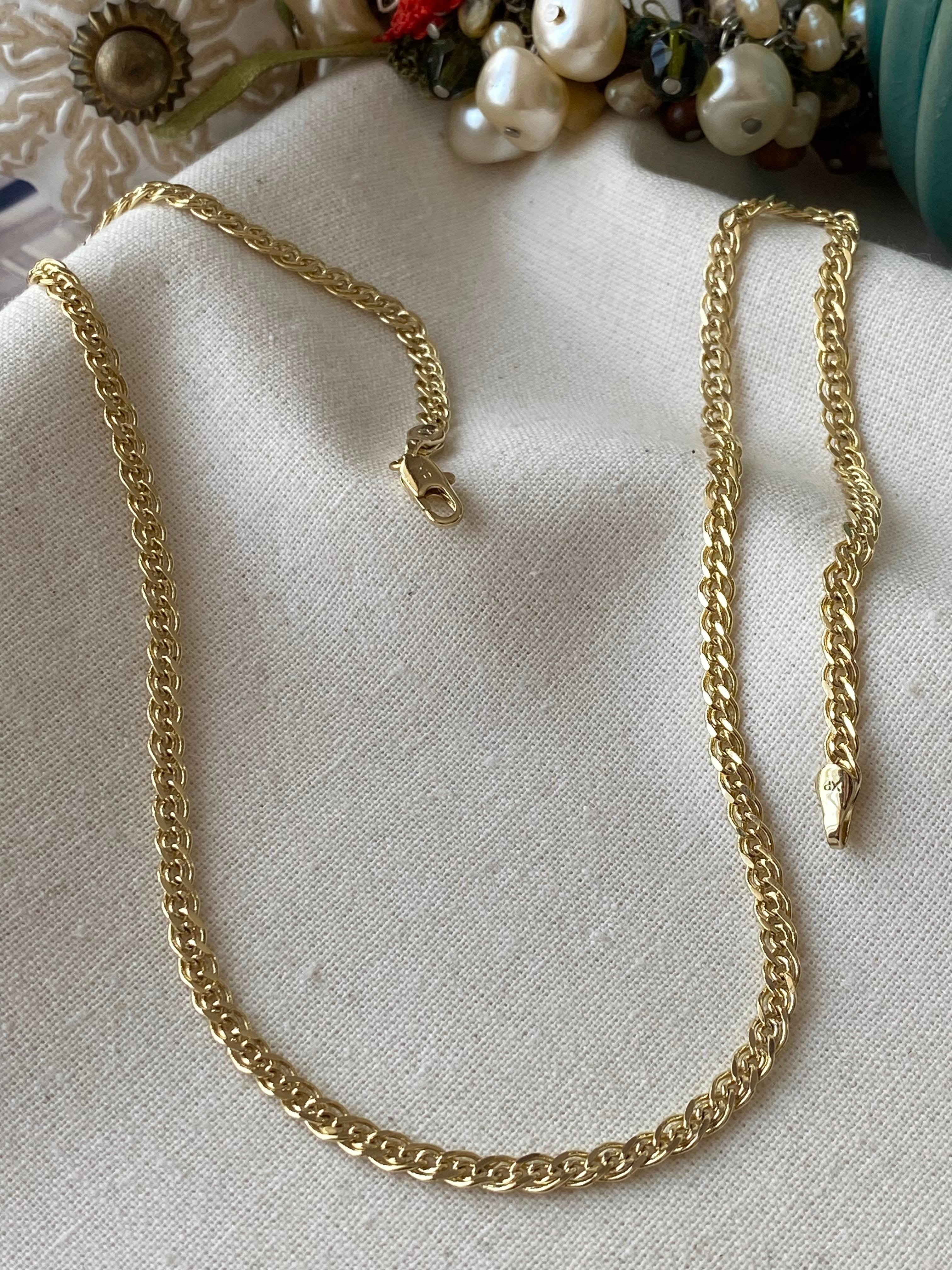 VIP 14K Çift Zincir Kolye