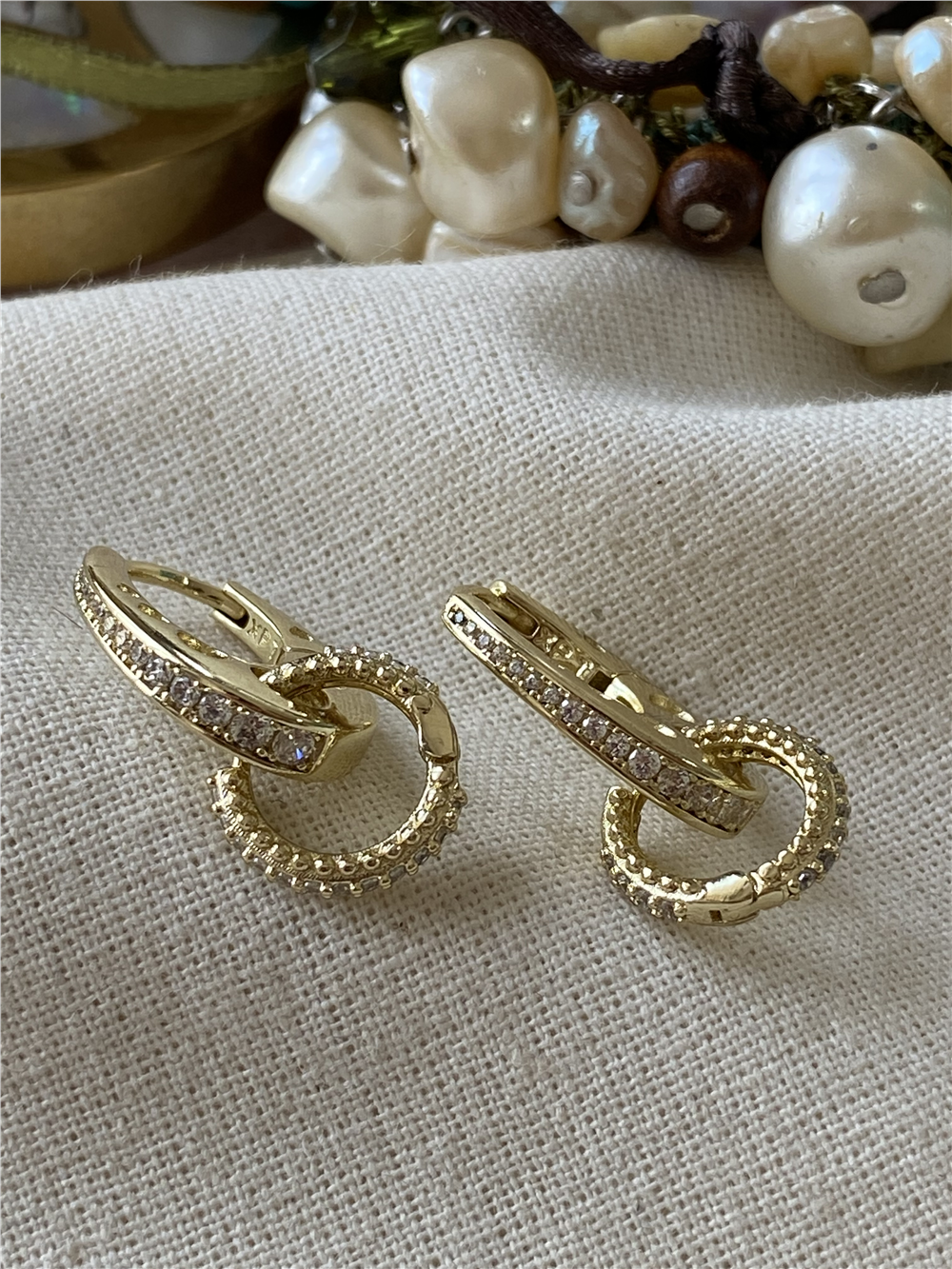 VIP 14K Çoklu Kullanımlı Küpe