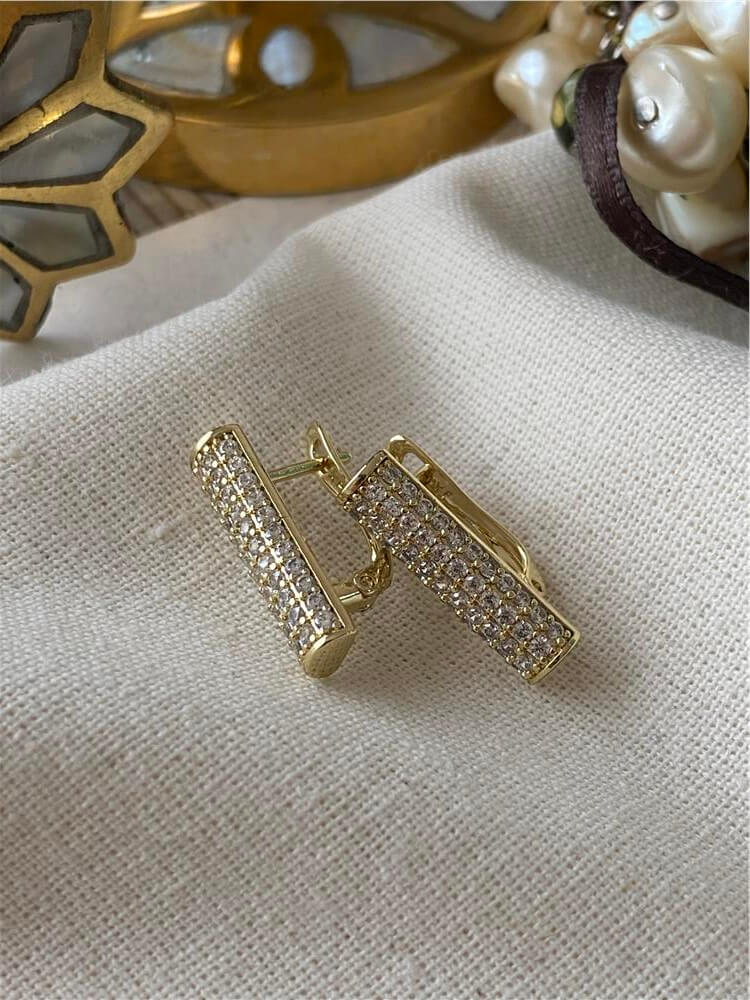 VIP 14K Cufflink Küpe