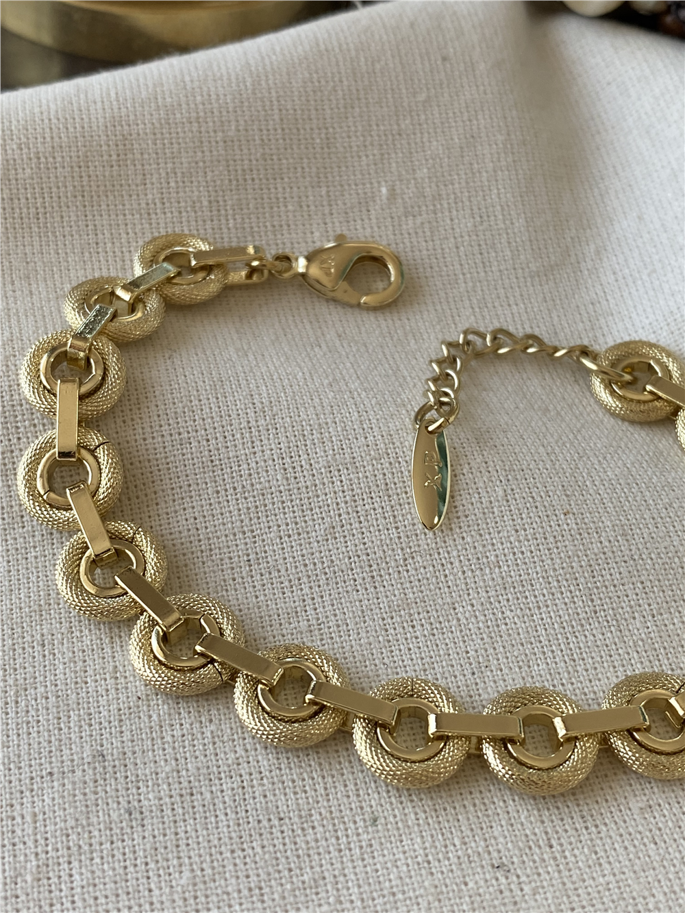 VIP 14K Desenli Bilye Model Bileklik