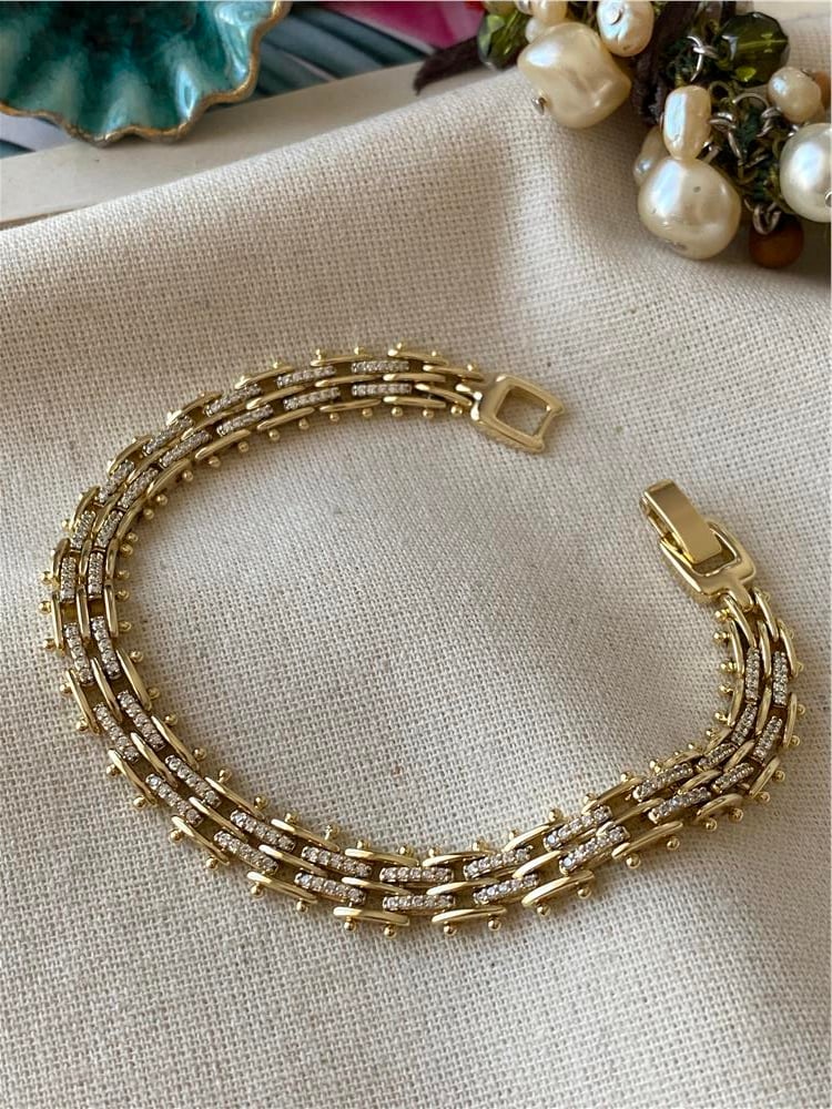 VIP 14K Dorikalı Kılçık Bileklik