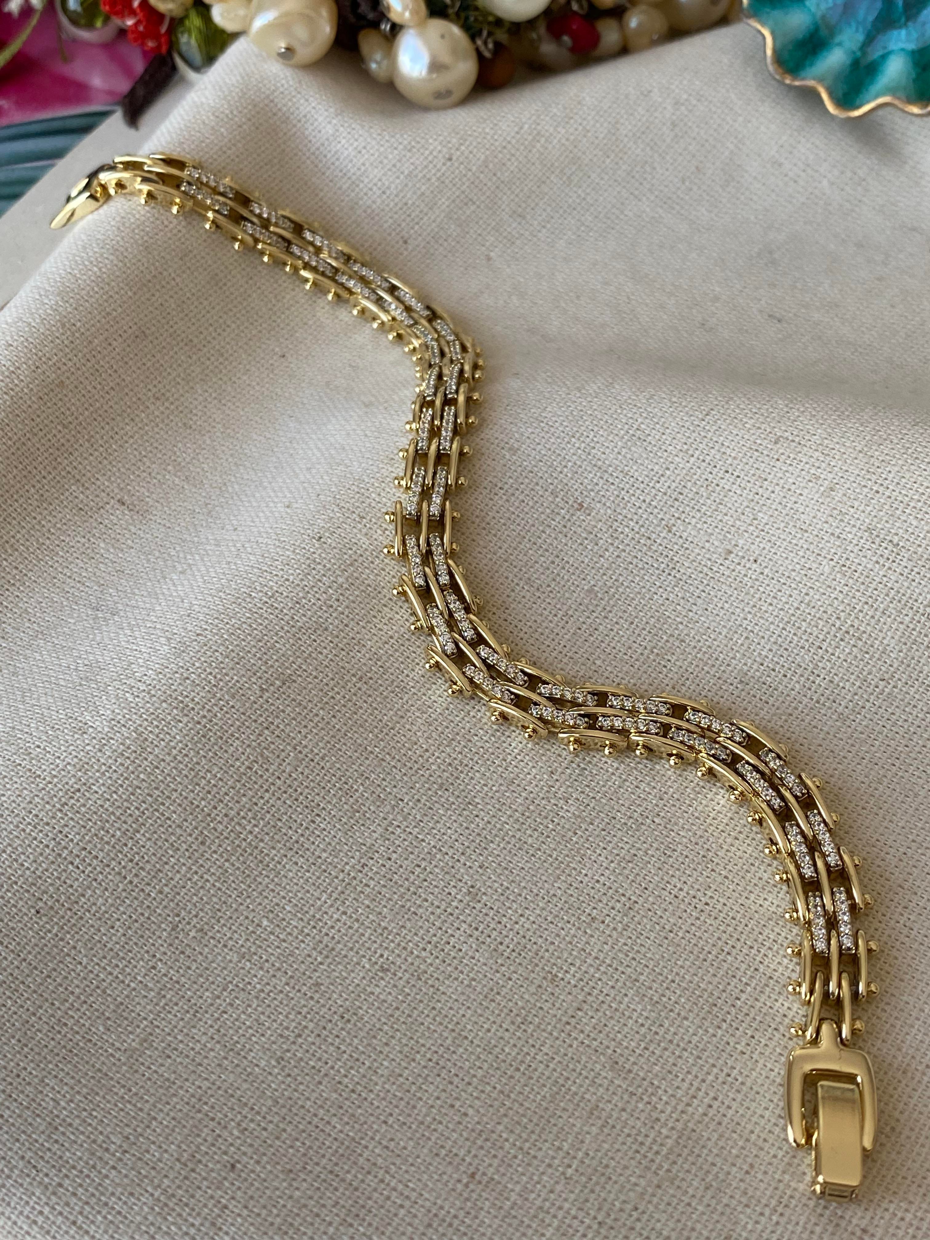 VIP 14K Dorikalı Kılçık Bileklik