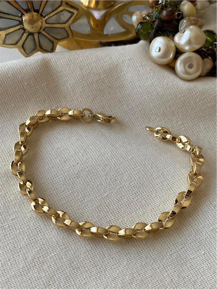 VIP 14K Düğme Model Bileklik