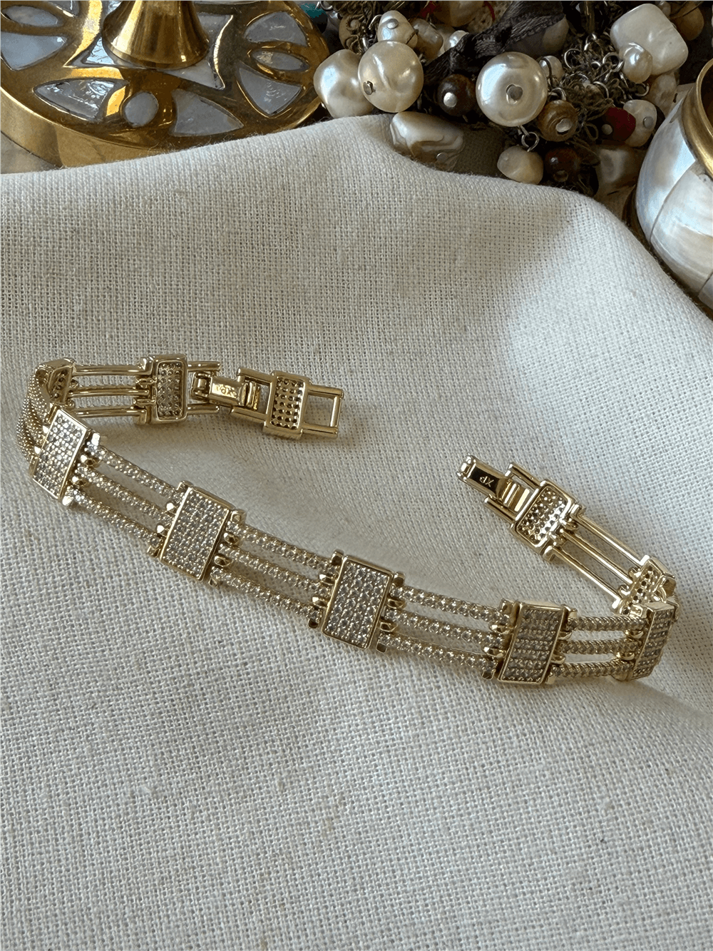 VIP 14K Fence Bileklik