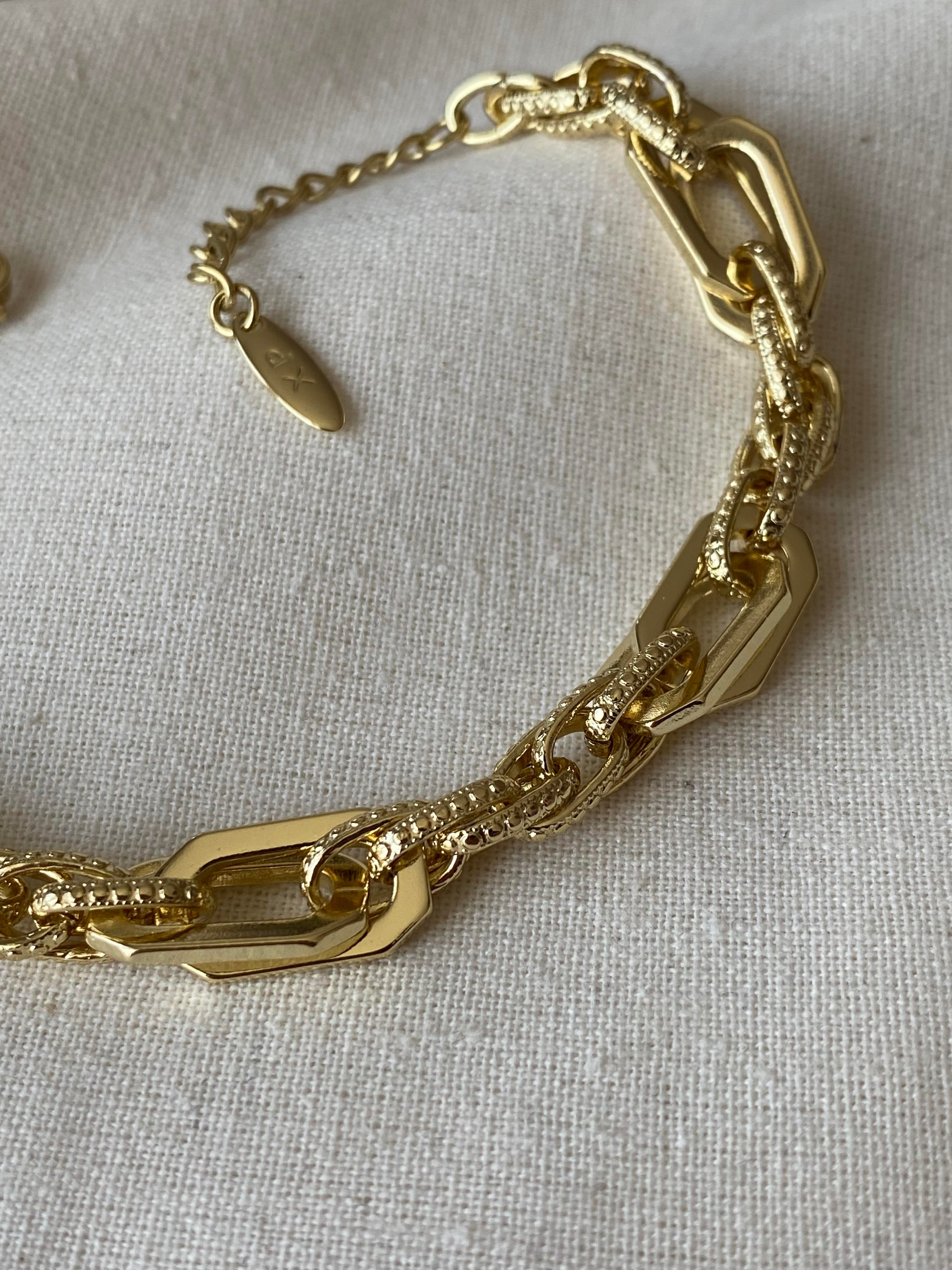 VIP 14K Geçmeli Çift Model Zincir Bileklik