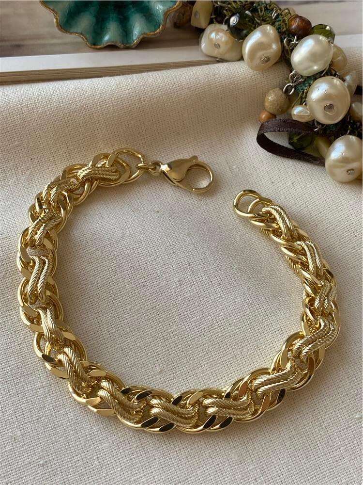 VIP 14K Geçmeli Sarmal Bileklik