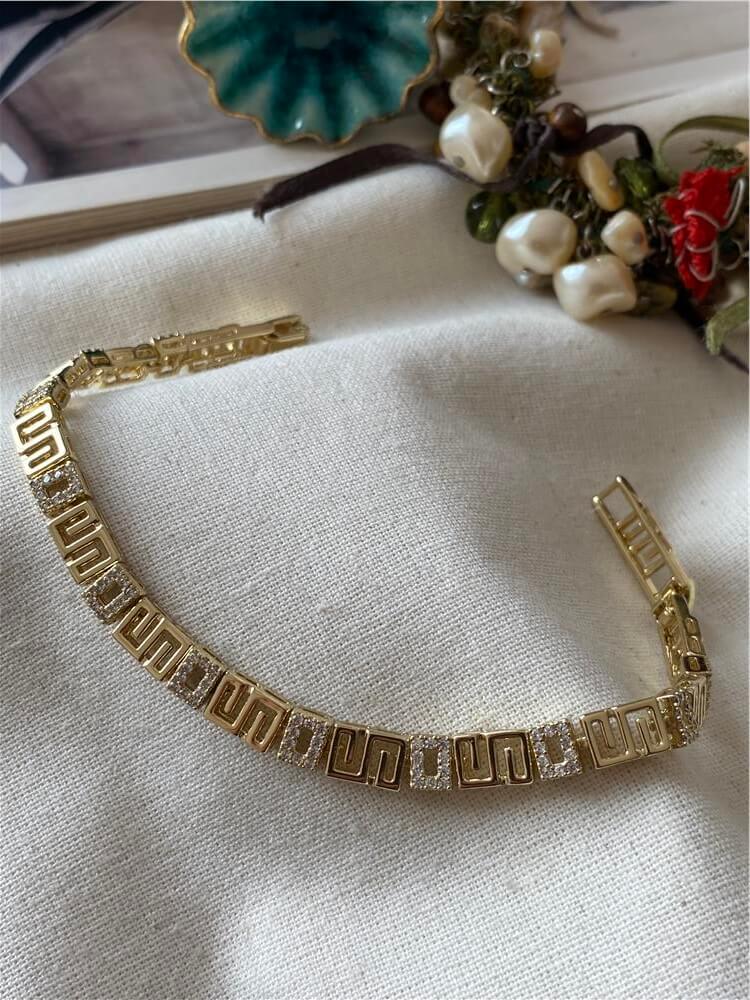 VIP 14K Greek Bileklik