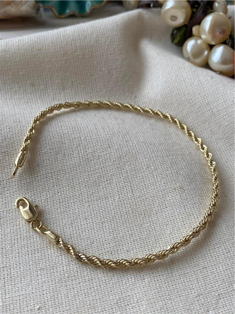 VIP 14K İnce Burgu Bileklik