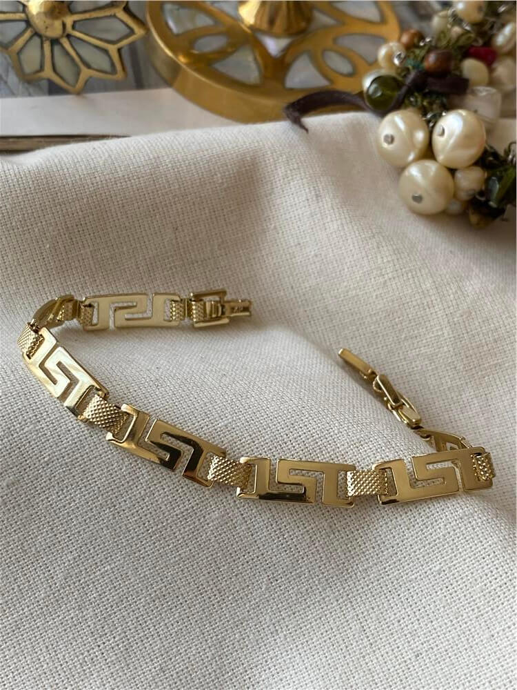 VIP 14K Maze Bileklik