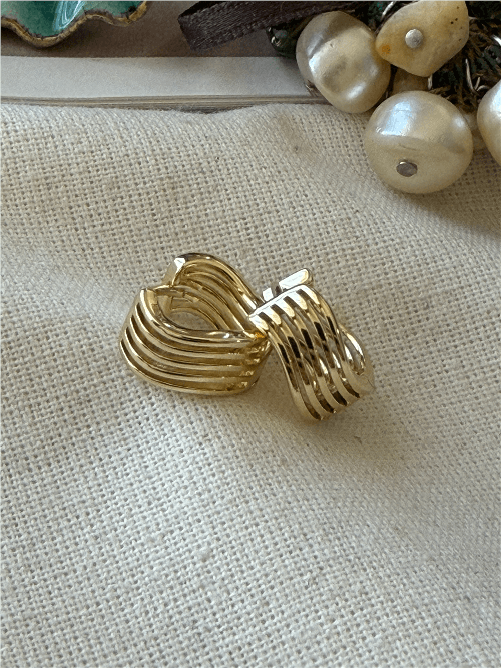 VIP 14K Mini Çizgisel Küpe