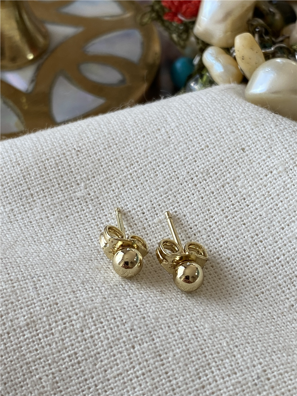 VIP 14K Mini Dorika Küpe