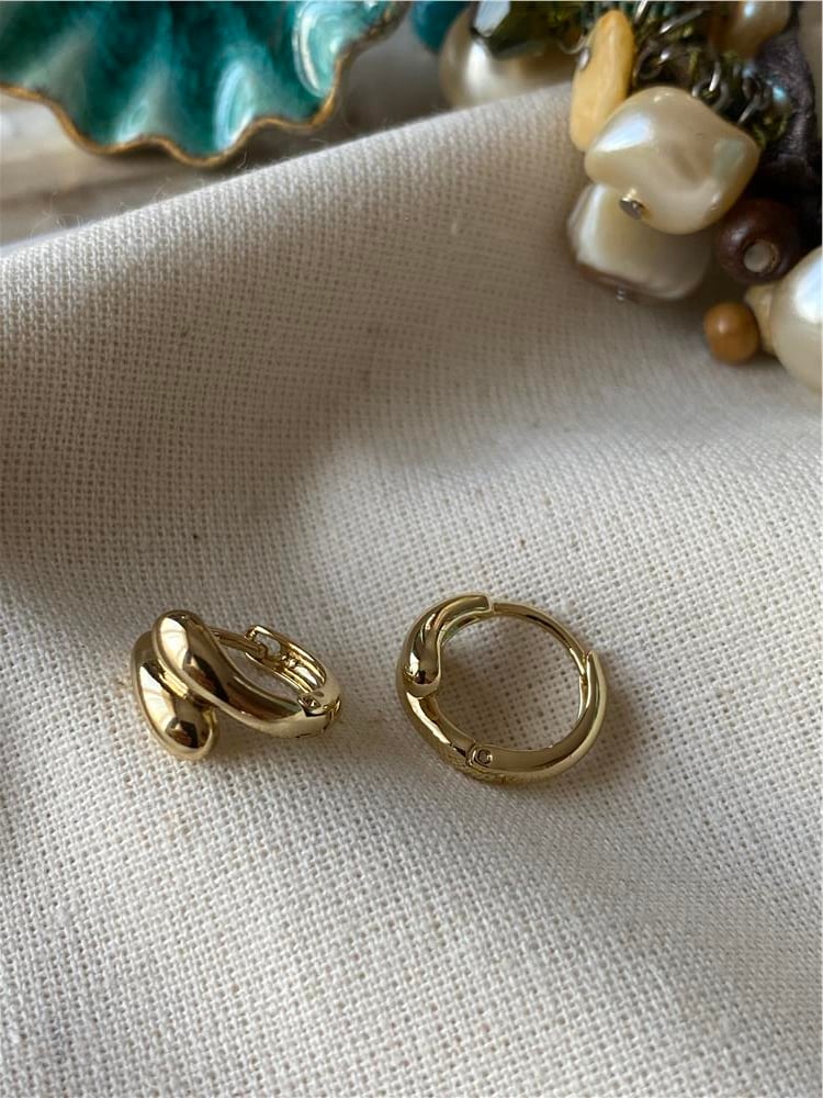VIP 14K Mini Sarmal Küpe
