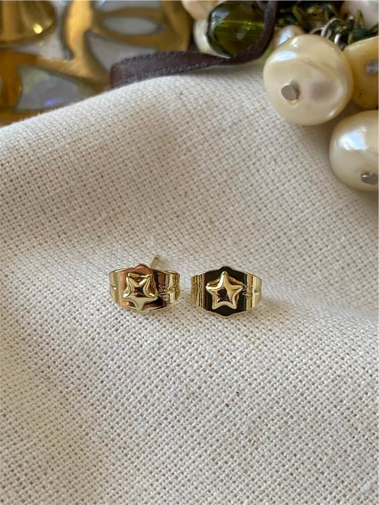 VIP 14K Mini Star Küpe