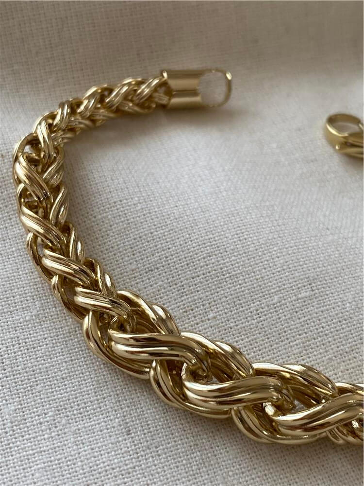 VIP 14K Örgü Bileklik