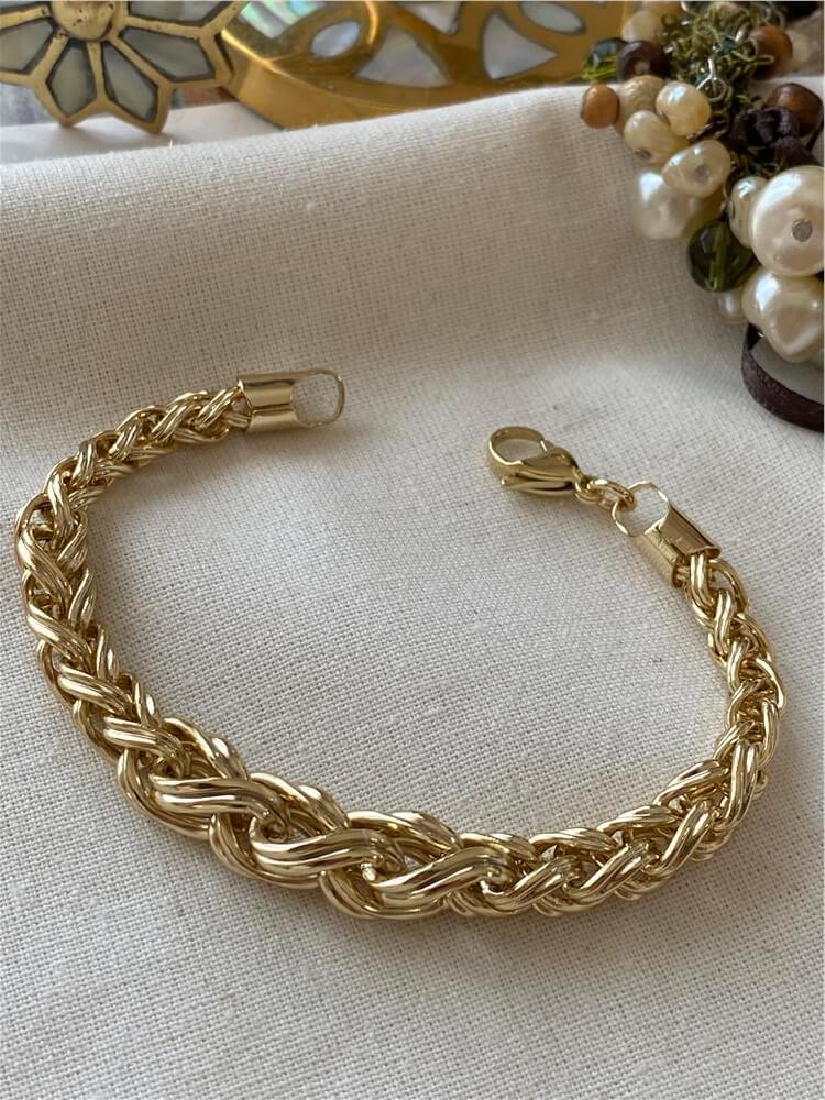 VIP 14K Örgü Bileklik