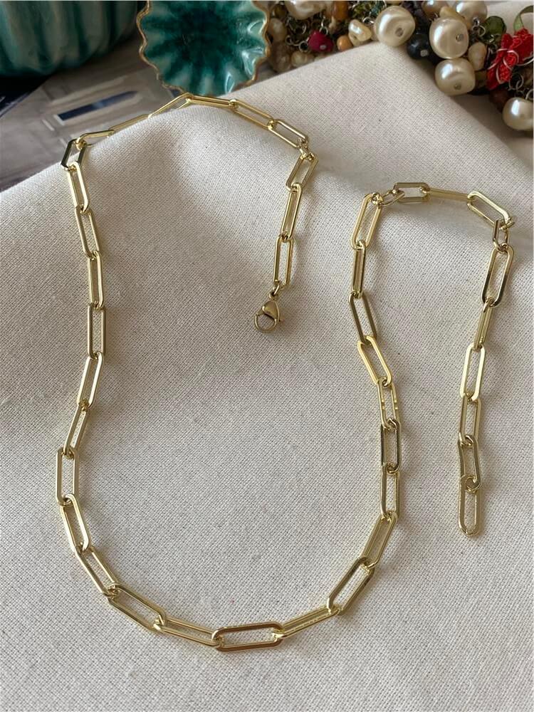 VIP 14K Oval Zincir Kolye