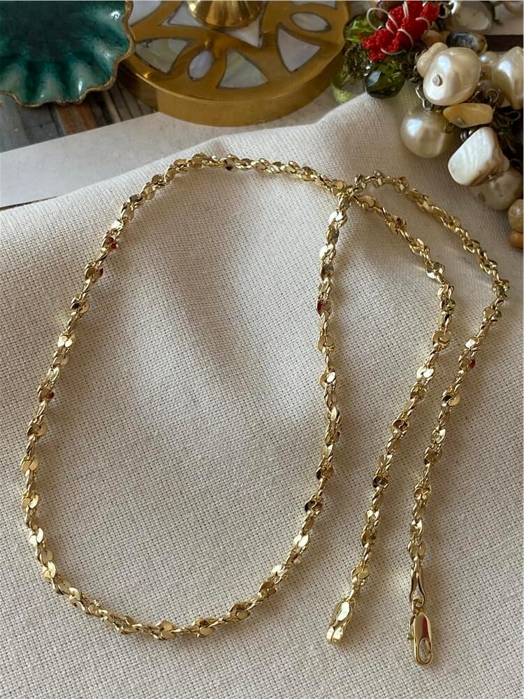 VIP 14K Parlak Burgu Kolye