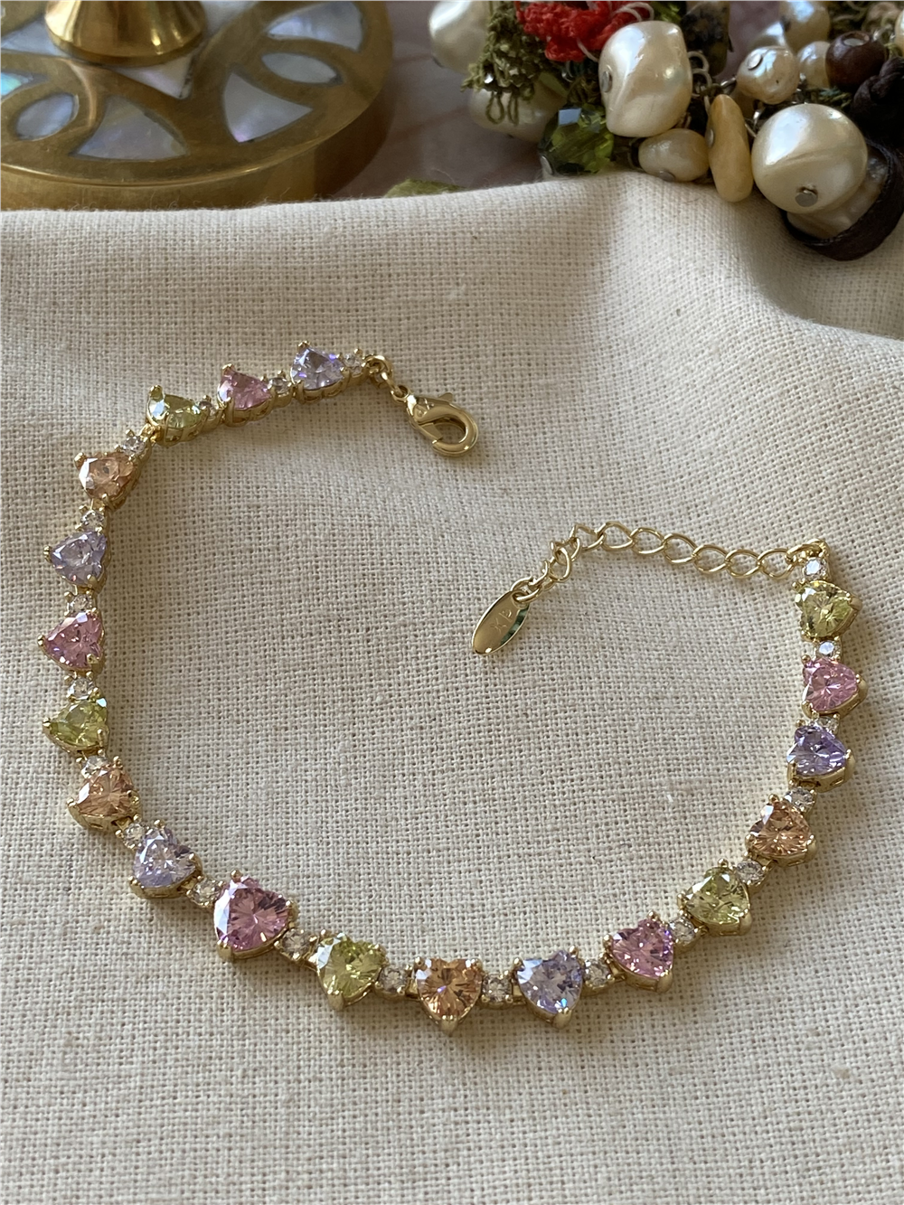 VIP 14K Pastel Kalpler Bileklik