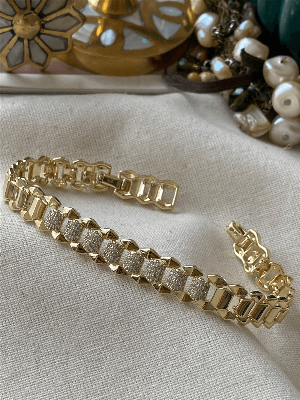 VIP 14K Prism Bileklik