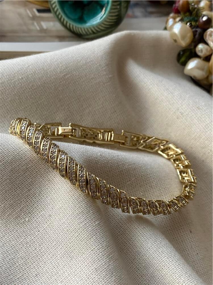 VIP 14K Sarmal Bileklik