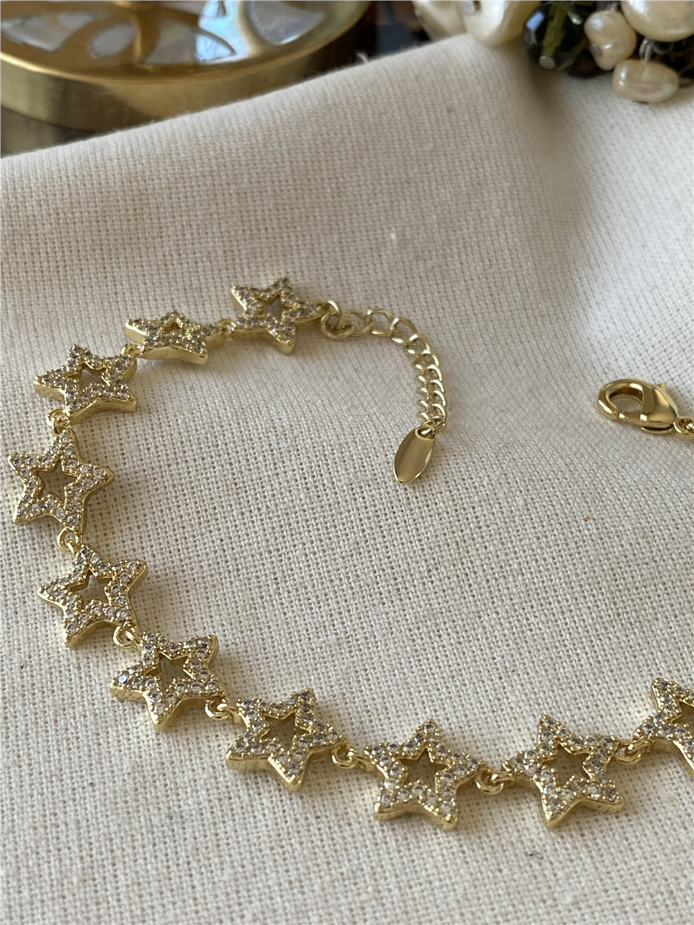 VIP 14K Shining Stars Bileklik