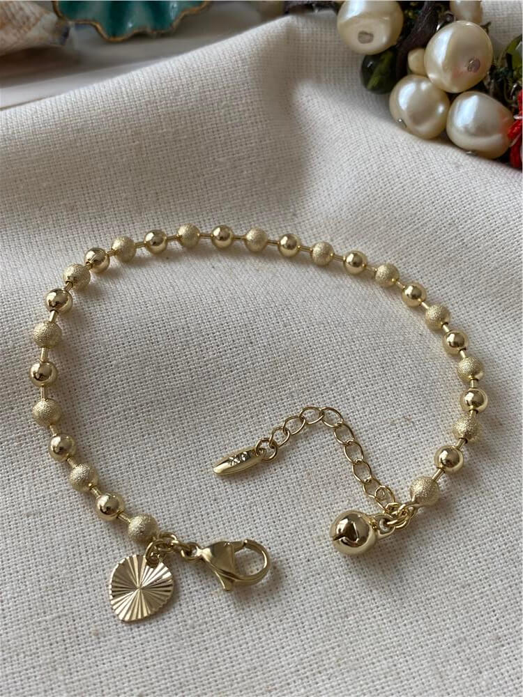 VIP 14K Sim Detaylı Dorika Bileklik