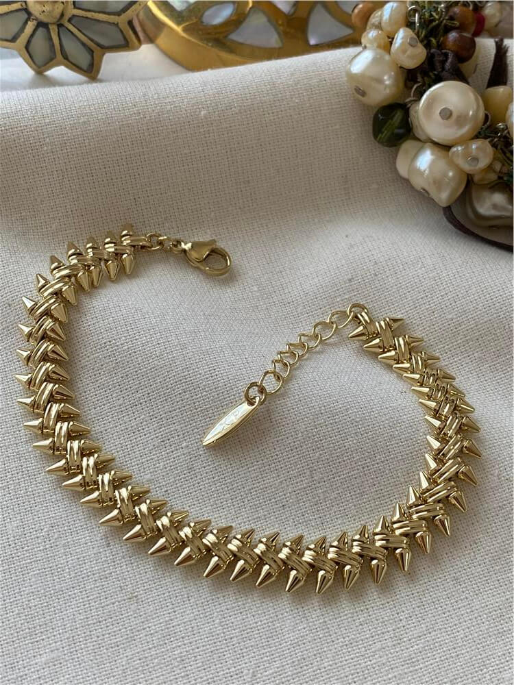 VIP 14K Sıralı Trok Bileklik