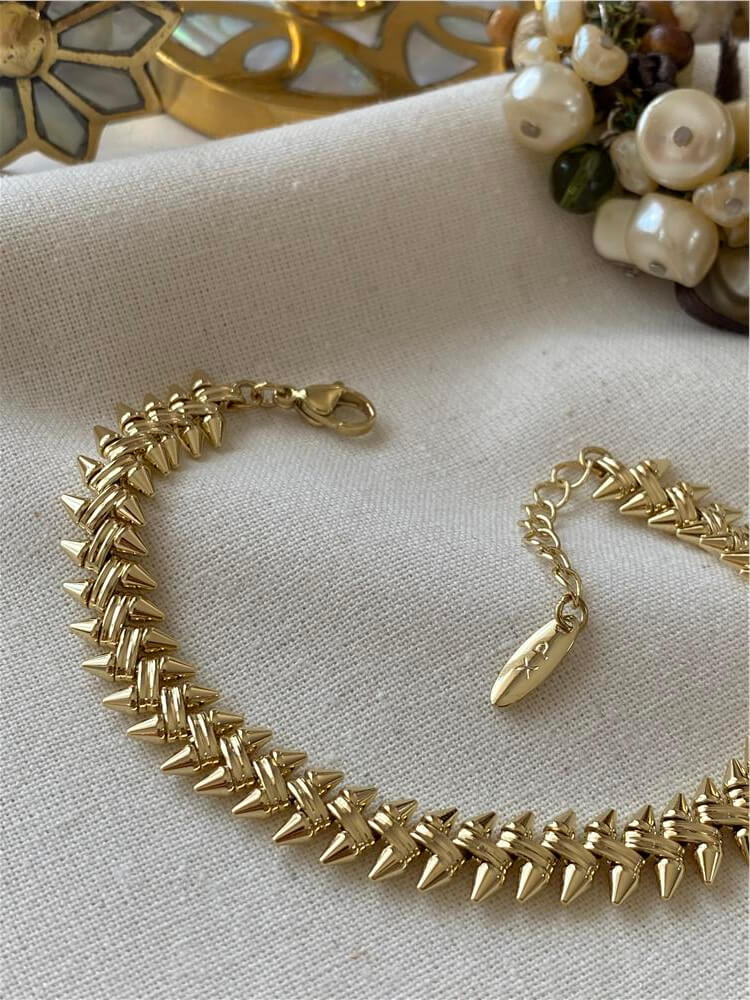 VIP 14K Sıralı Trok Bileklik