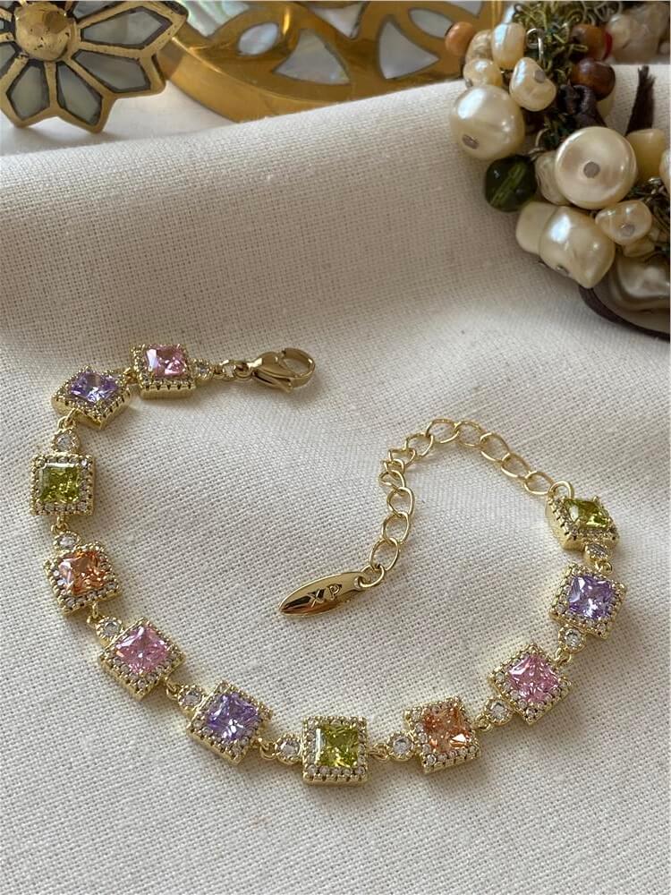 VIP 14K Soft Stones Bileklik