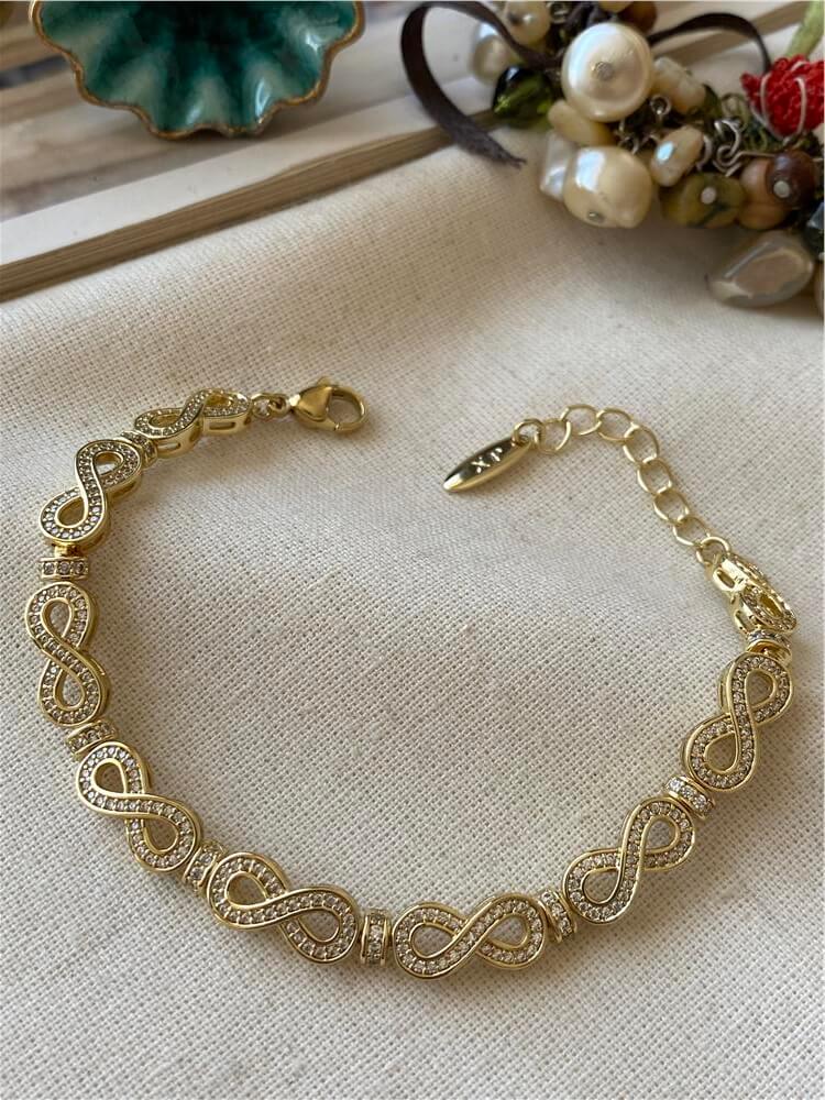 VIP 14K Sonsuzluk Bileklik