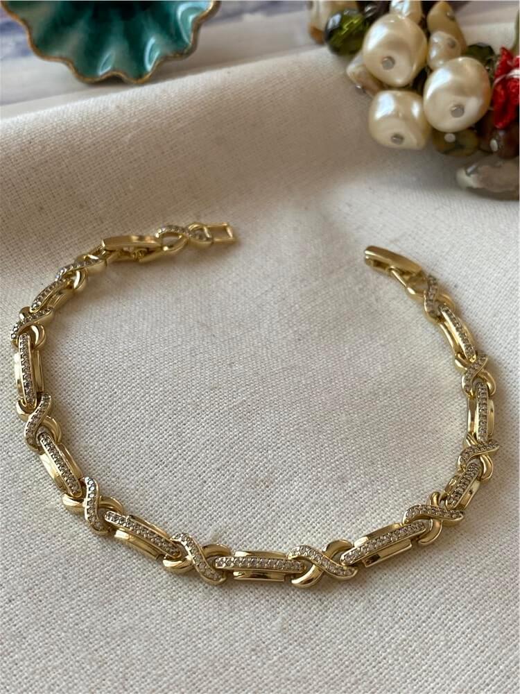 VIP 14K Sonsuzluk Tasarım Bileklik